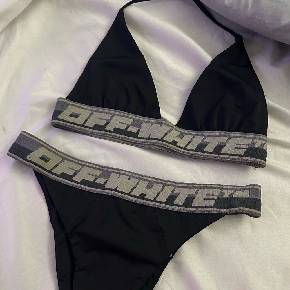 Off white swim suits